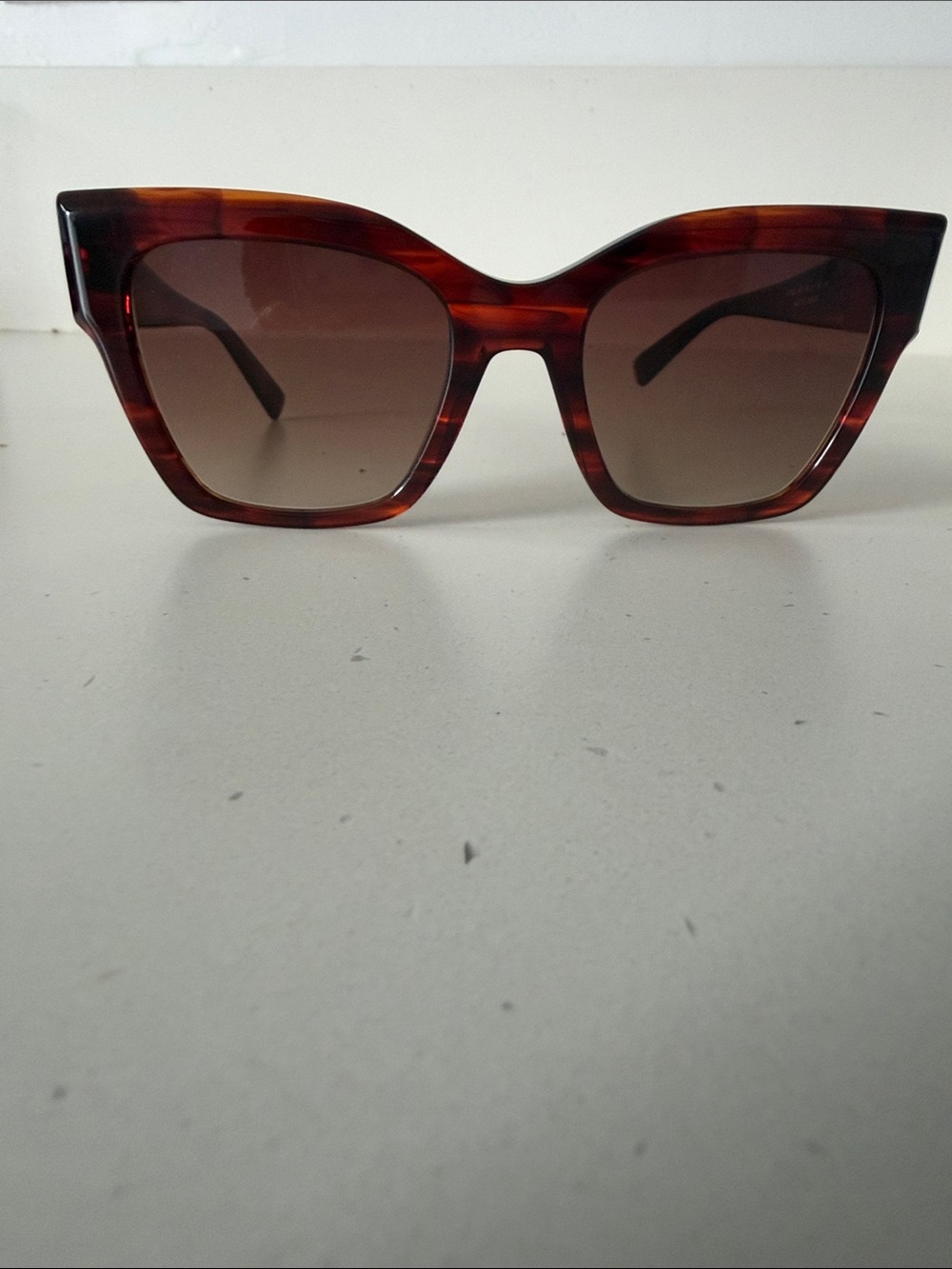 Tortoiseshell Cat Eye Women's Sunglasses - Brown Lenses